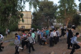 ילדים עצים ל"ג בעומר רשב"י