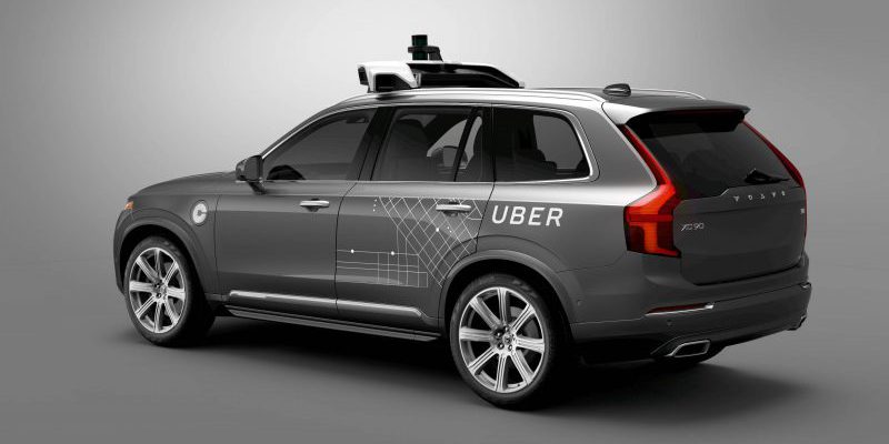 מונית וולבו של אובר קרדיט: VOLVO