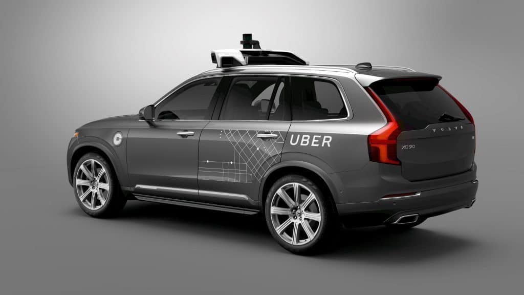 מונית וולבו של אובר קרדיט: VOLVO